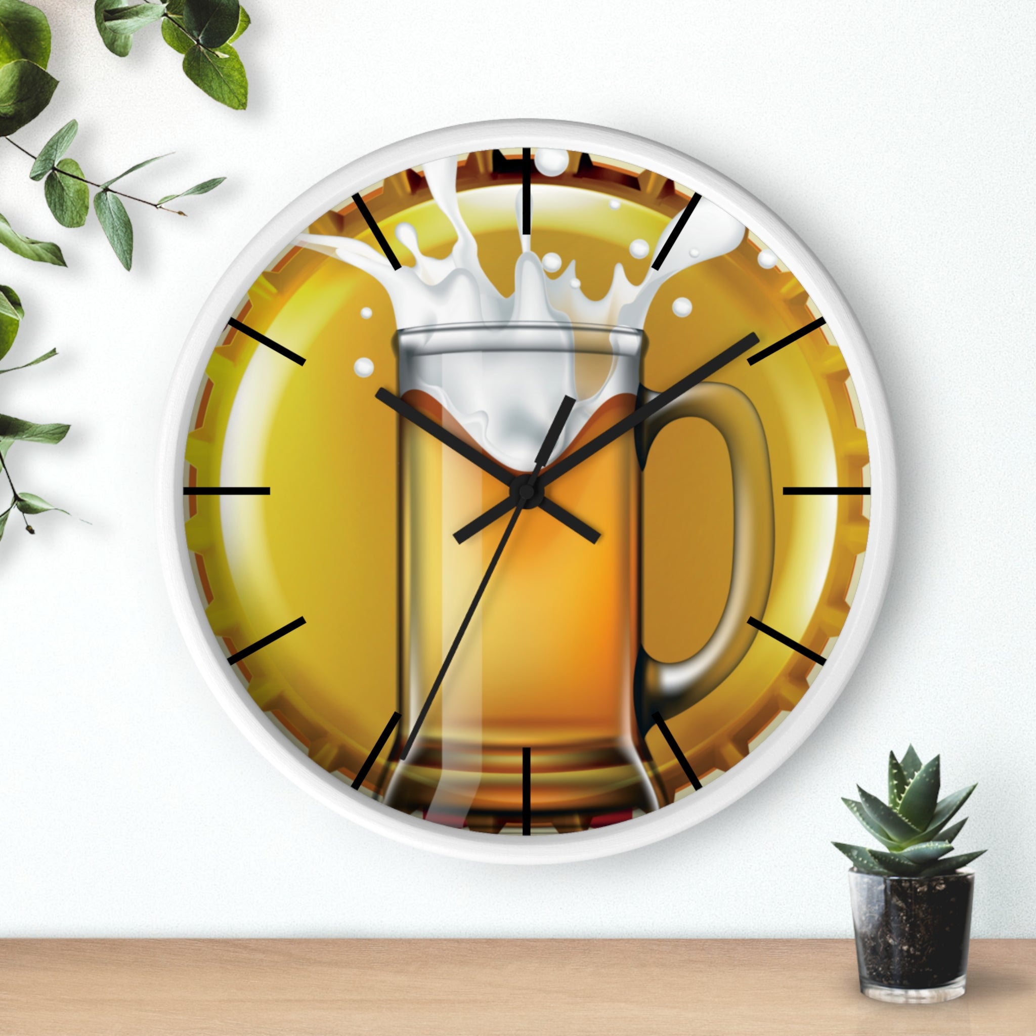Happy Hour Beer Wall Clock