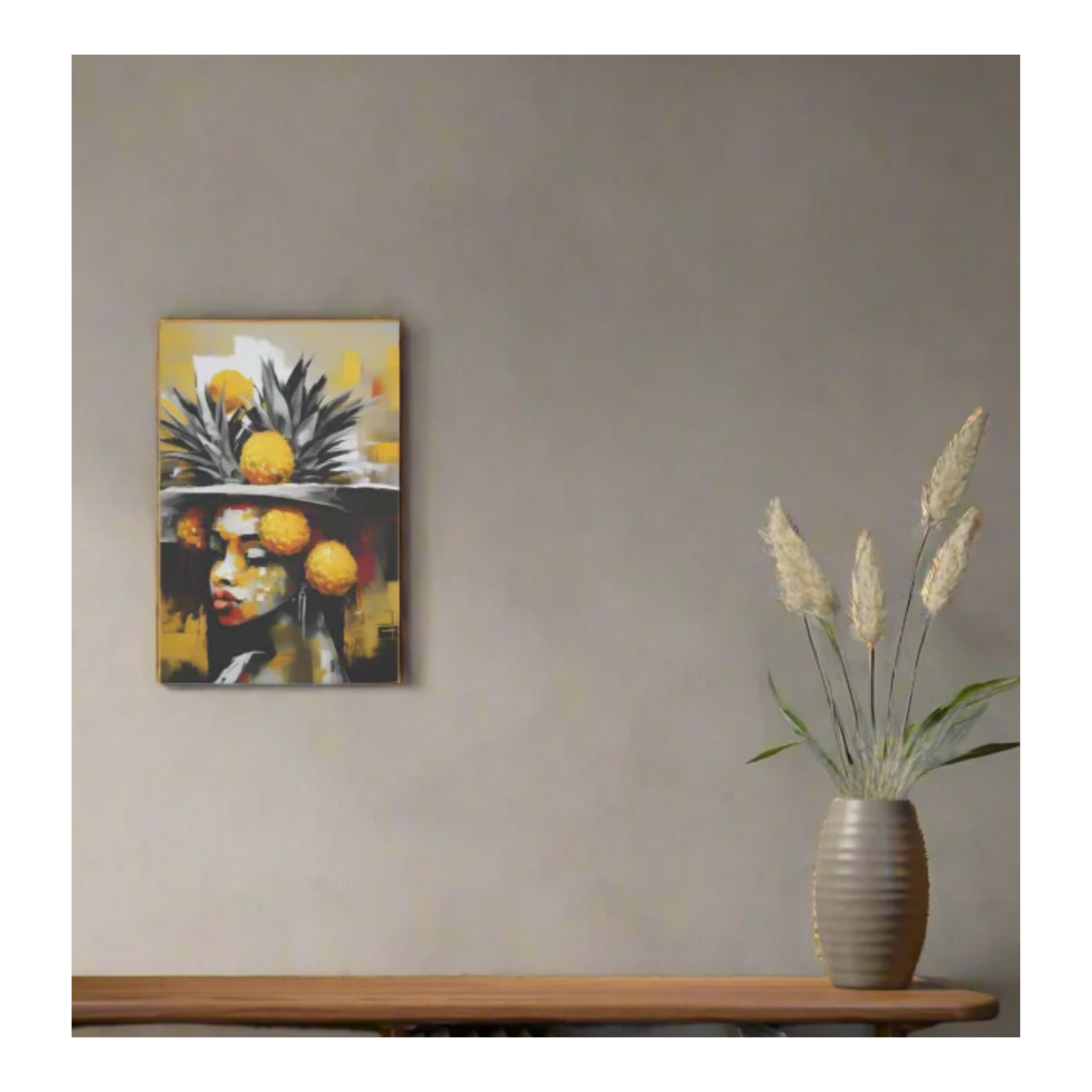 Table Lamp, Golden-Brown Snake Skin