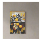 Table Lamp, Golden-Brown Snake Skin