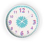 Kids Blue Geared Up Silent Clock