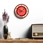 Wine O' Clock, Round Wall Clock, in 2 sizes