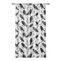 Chic Bird Pattern Window Curtain