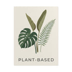 Plant-Based Botanical Poster — Minimalist Greenery Wall Art - WALLS & TIME