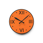 Pure Orange Wall Clock