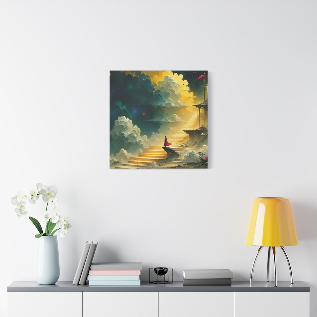 A Stairway To Heaven, Literally - Canvas Print