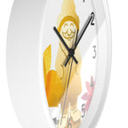 Golden Knome Wall Clock