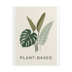 Plant-Based Botanical Poster — Minimalist Greenery Wall Art