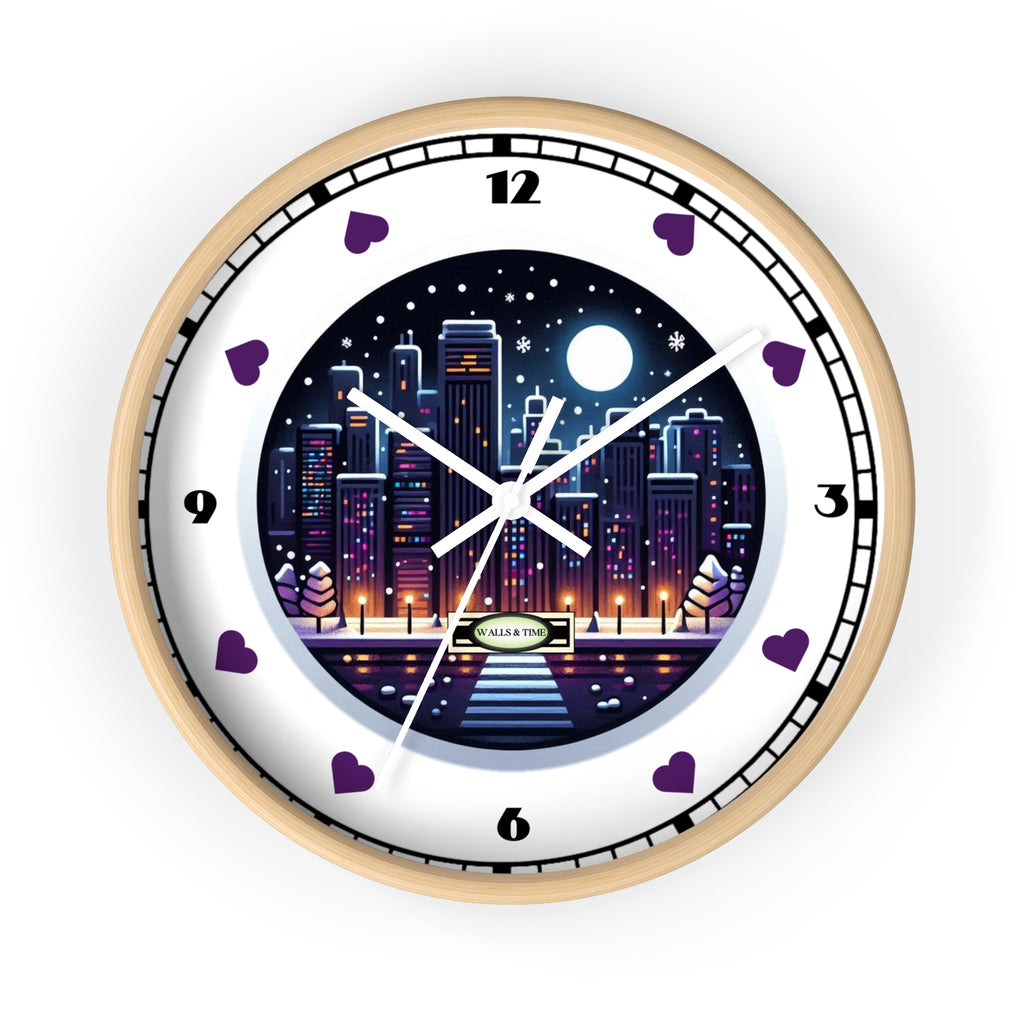Cityscape Wall Clock