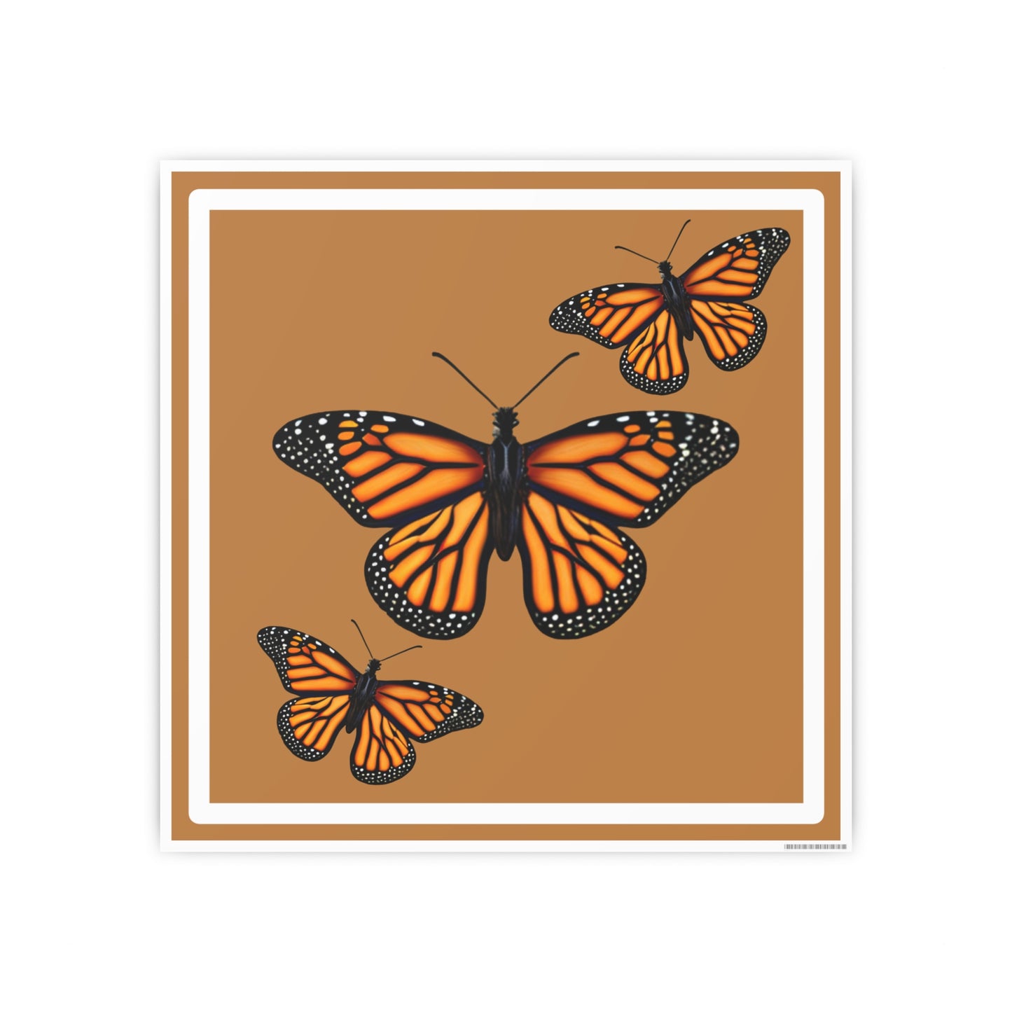 Monarch Butterfly Wall Art, Unframed Poster