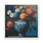 Vintage Styled Floral Canvas Print