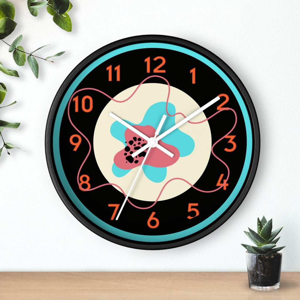 Scribble Art Wall Clock