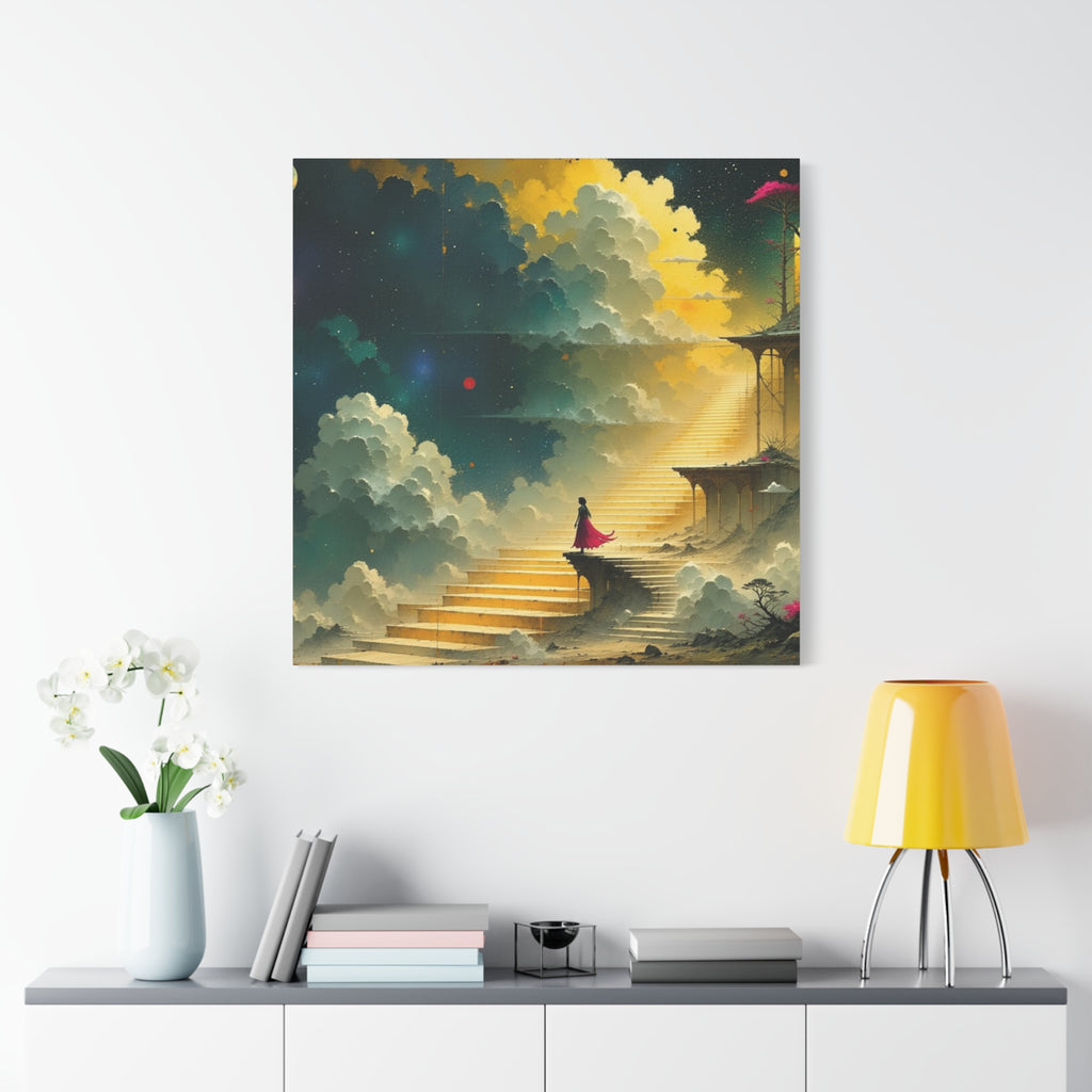 A Stairway To Heaven, Literally - Canvas Print