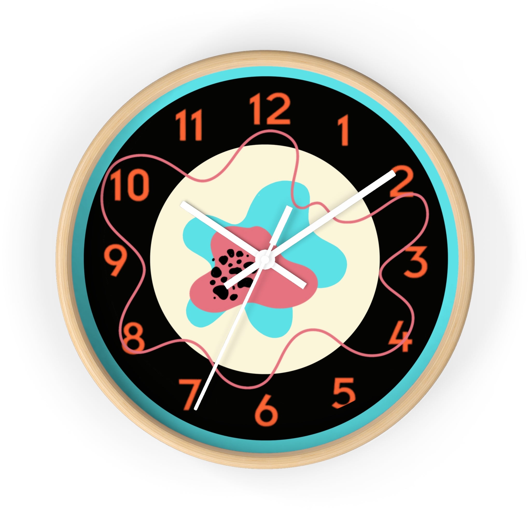 Scribble Art Wall Clock