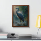 Heron Fine Art Framed Poster