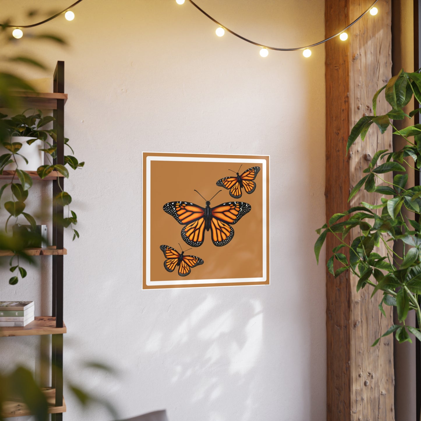 Monarch Butterfly Wall Art, Unframed Poster