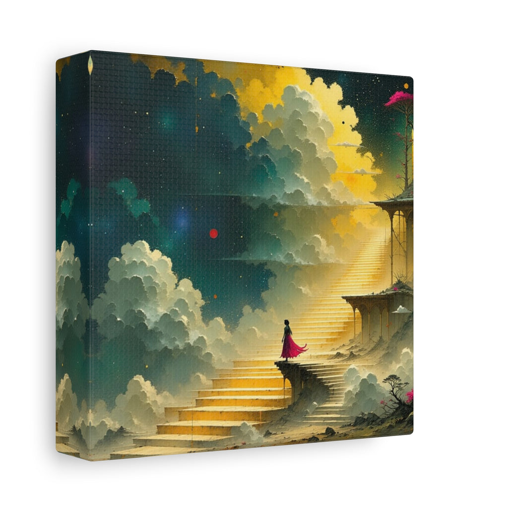 A Stairway To Heaven, Literally - Canvas Print