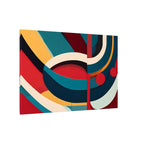 Contemporary Canvas Print, Fluid Aesthetic Wall Art Decor, Home Office Bedroom Living Room, Matte Finish, Stretched,  Multi-Size