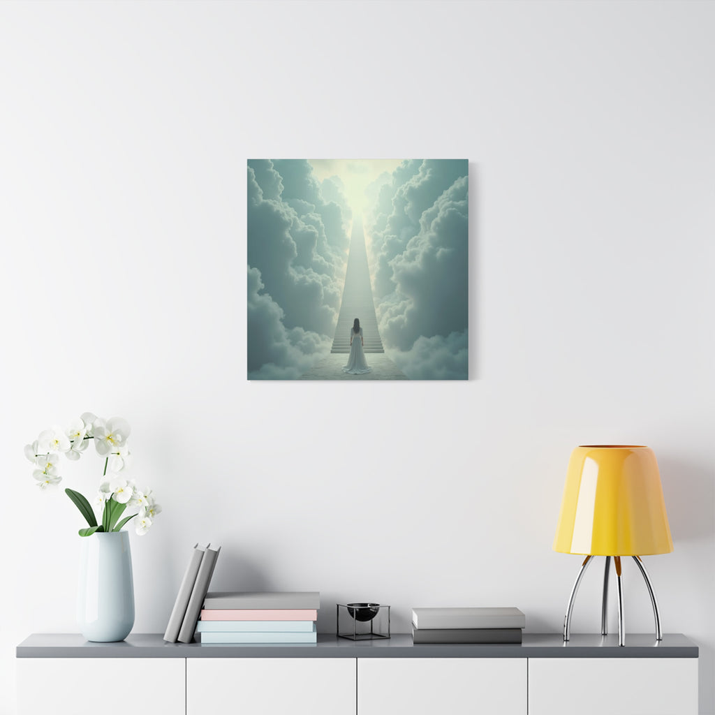 A Stairway To Heaven, Literally - Canvas Print