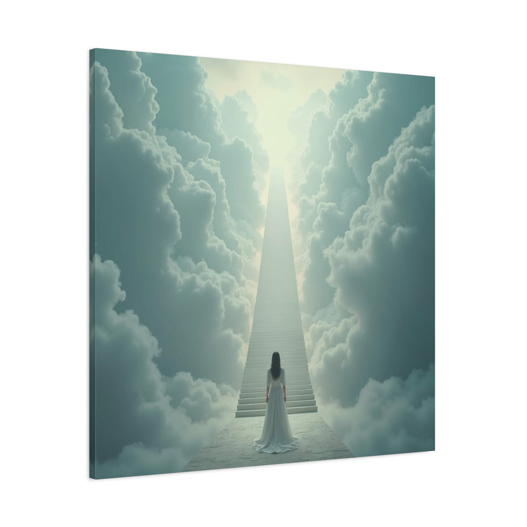 A Stairway To Heaven, Literally - Canvas Print