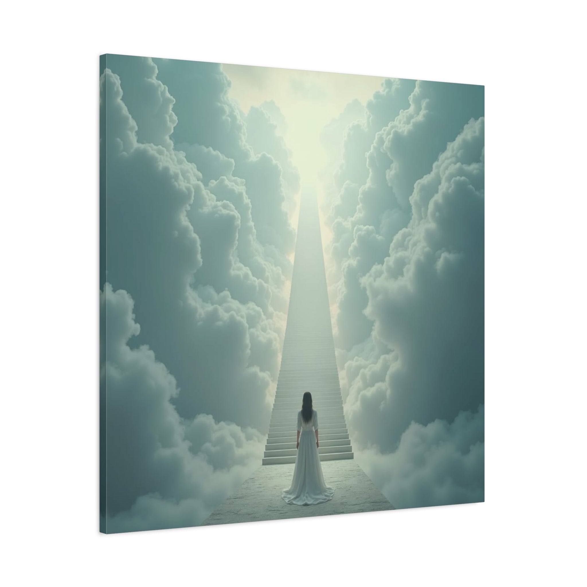 A Stairway To Heaven, Literally - Canvas Print