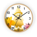 Golden Knome Wall Clock