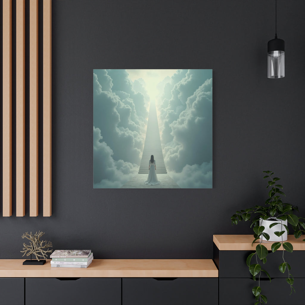 A Stairway To Heaven, Literally - Canvas Print
