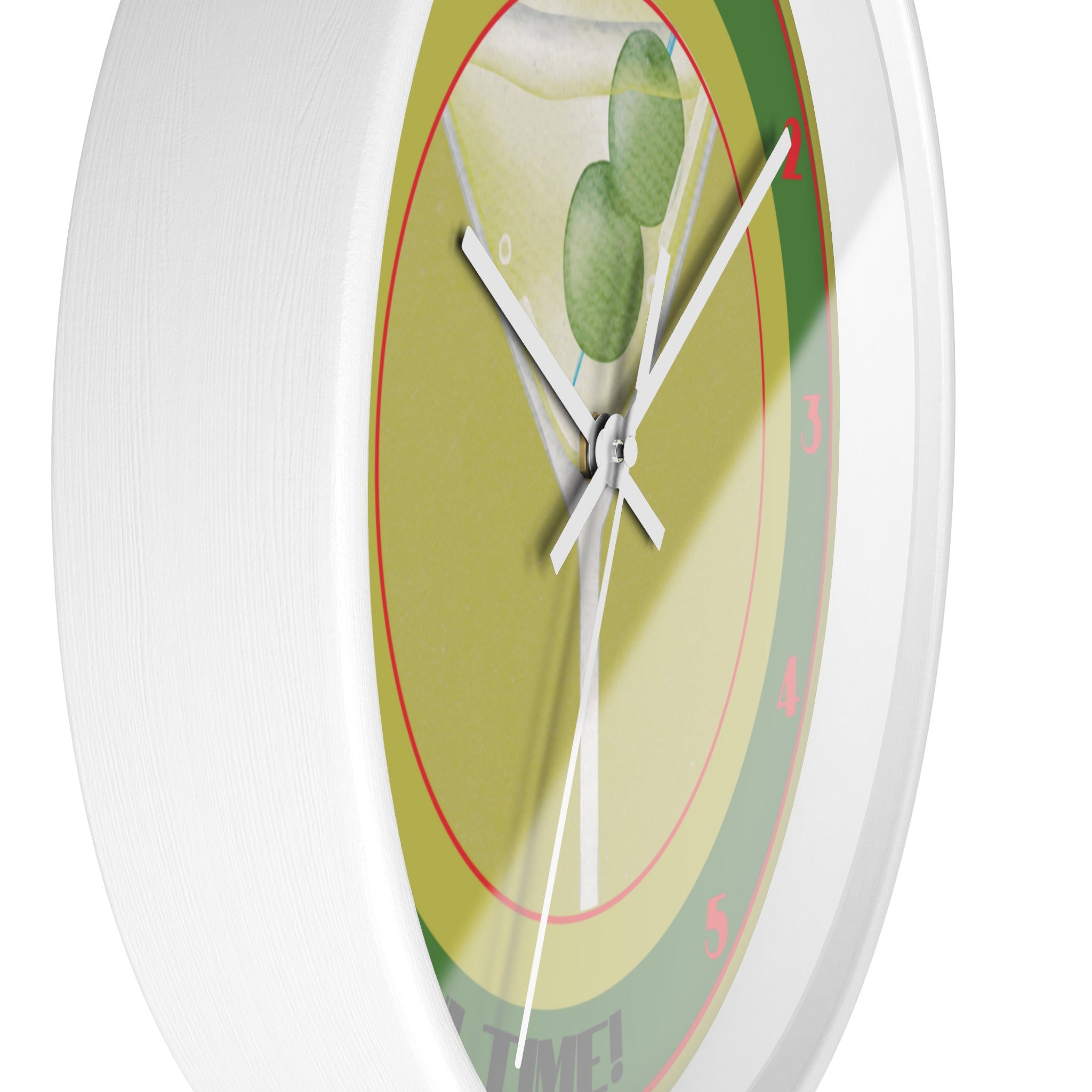 Martini Time Wall Clock