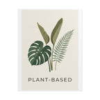 Plant-Based Botanical Poster — Minimalist Greenery Wall Art