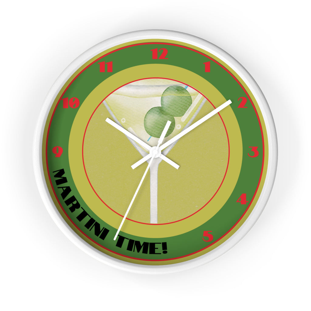 Martini Time Wall Clock