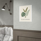 Plant-Based Botanical Poster — Minimalist Greenery Wall Art