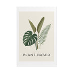 Plant-Based Botanical Poster — Minimalist Greenery Wall Art
