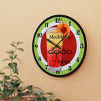 Mocktails Good Anytime Acrylic Wall Clock