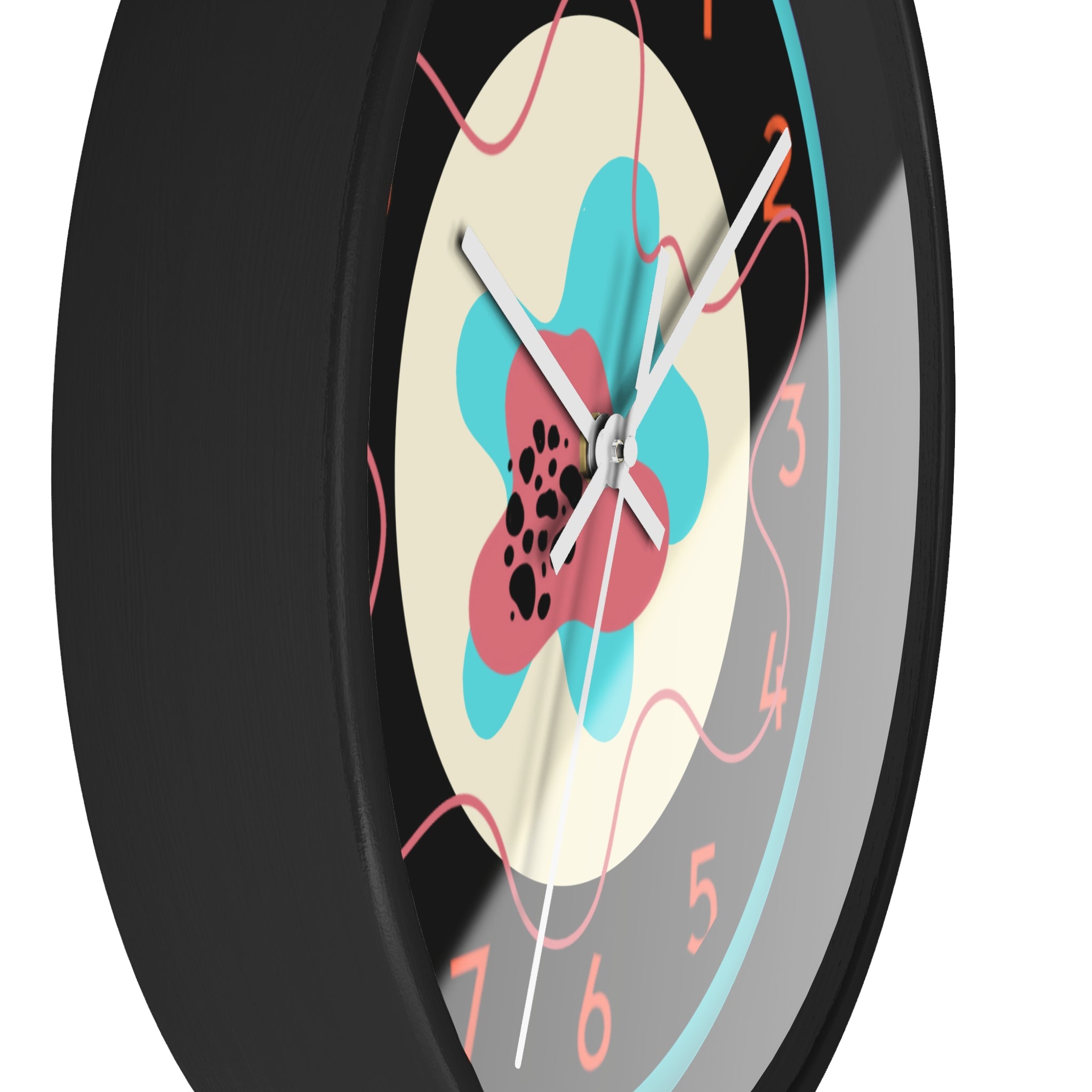 Scribble Art Wall Clock