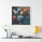 Vintage Styled Floral Canvas Print