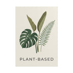 Plant-Based Botanical Poster — Minimalist Greenery Wall Art - WALLS & TIME