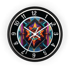 Artistic Silent Wall Clock, 10" Round