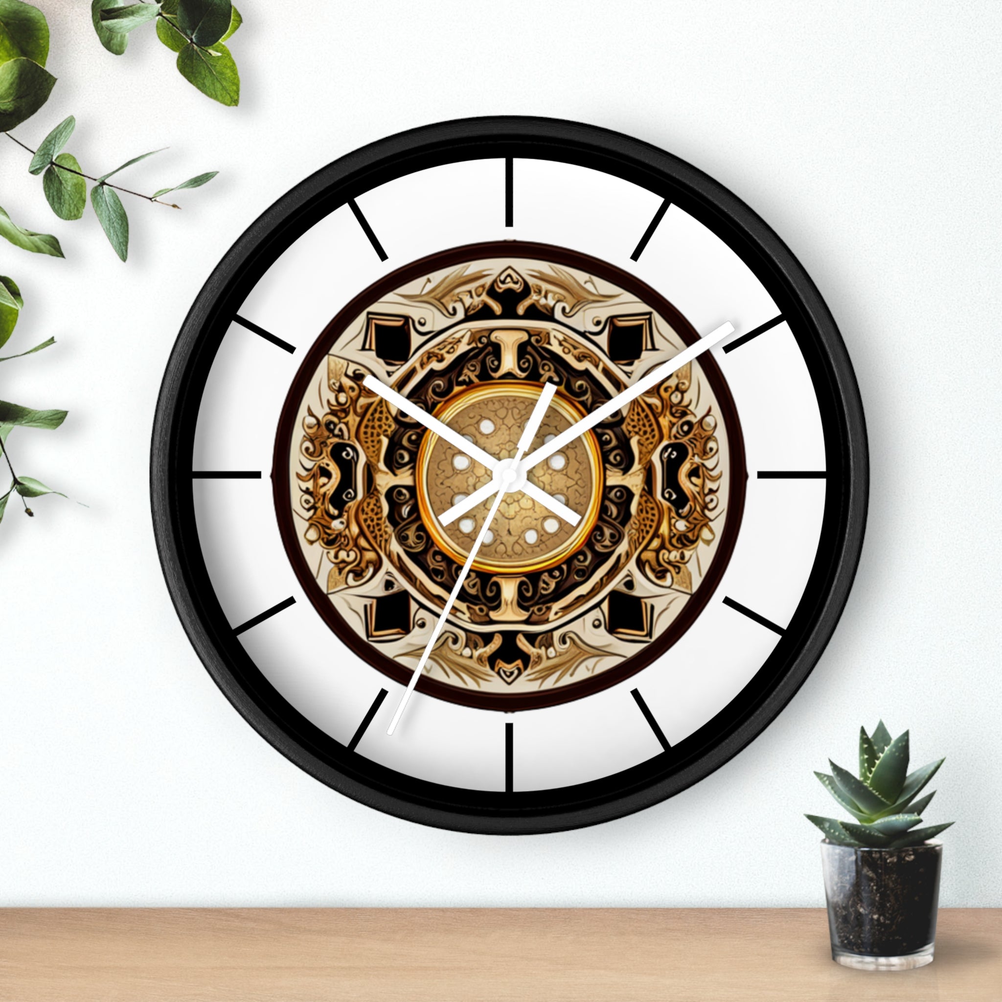 Boho Chic Wall Clock