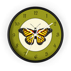 Monarch Butterfly Wall Clock