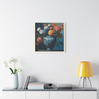 Vintage Styled Floral Canvas Print