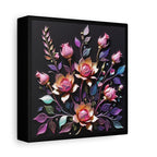 Metallic Floral 3D Canvas Print