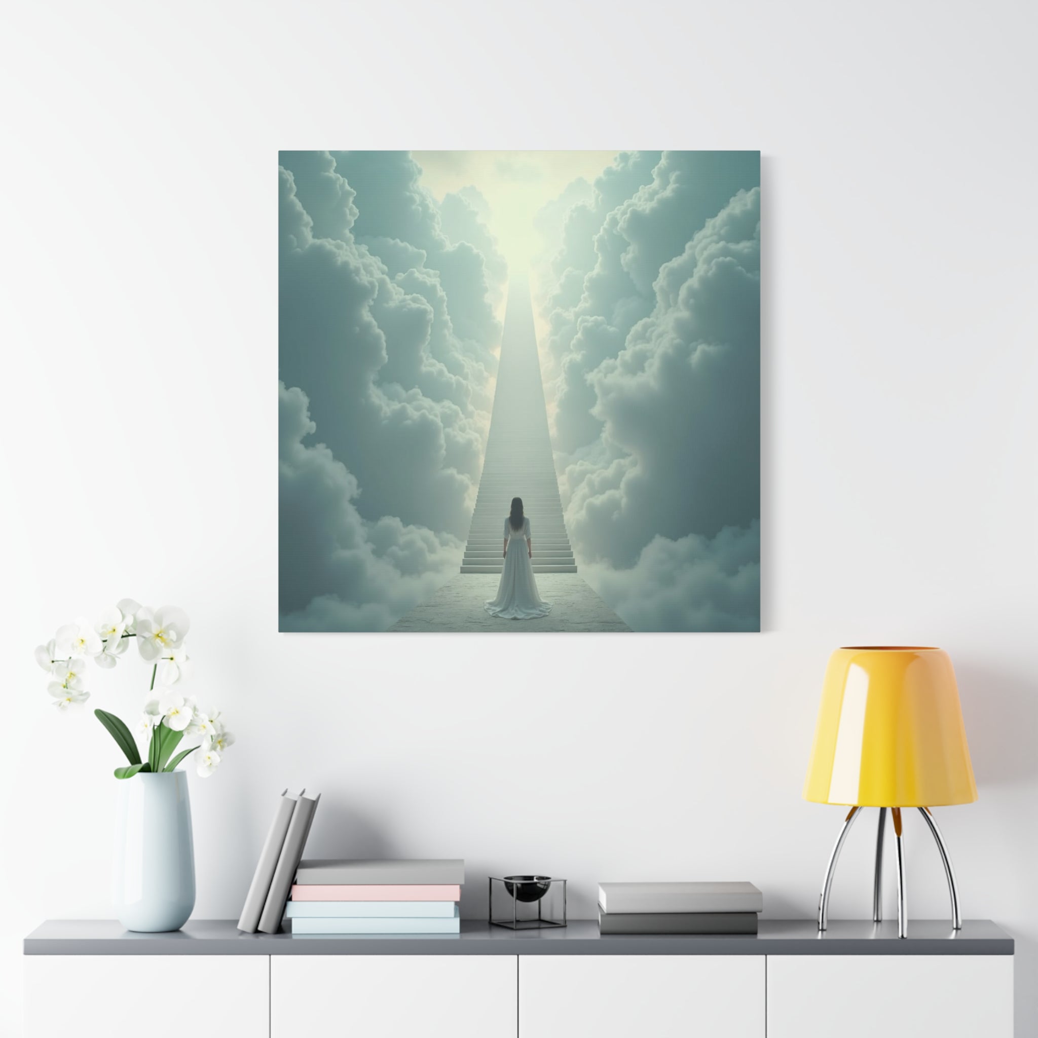 A Stairway To Heaven, Literally - Canvas Print