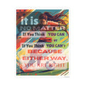 Motivational Poster for Teens, Bedroom Wall Decor