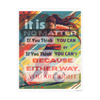 Motivational Poster for Teens, Bedroom Wall Decor