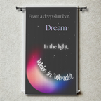 Blackout Window Panel featuring Word Art Poetry for Kids