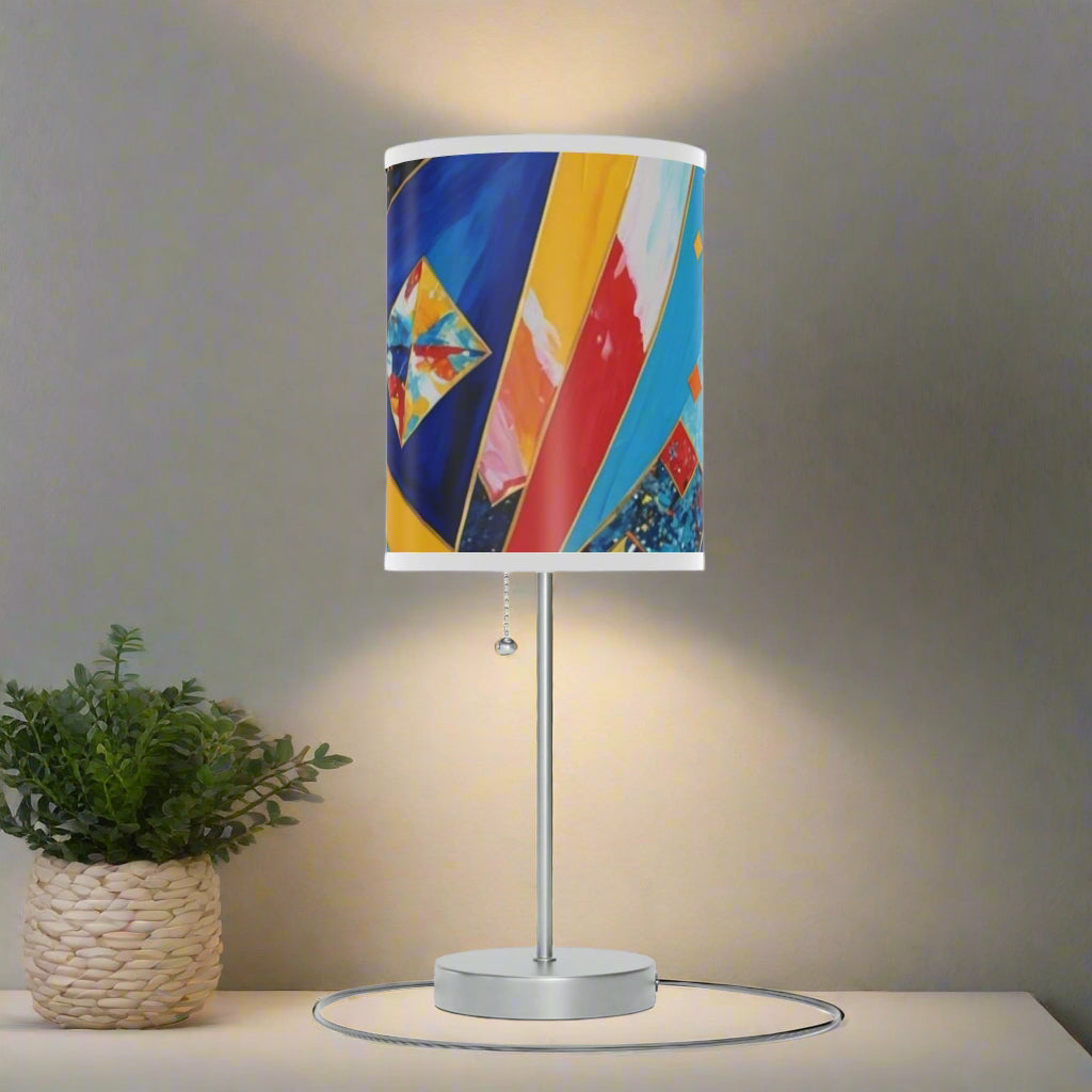 Side-View of Starry Sky Table Lamp