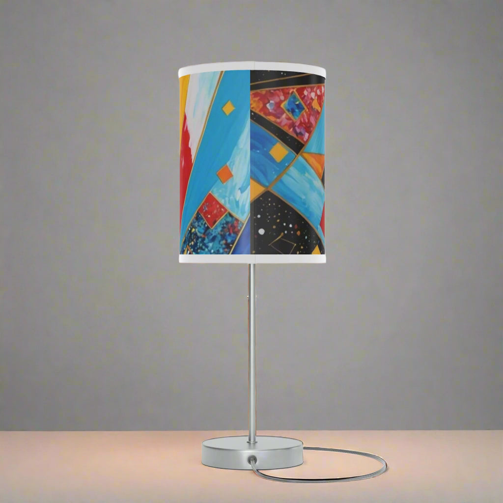 back of Walls & Time's Starry Sky table Lamp
