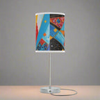 back of Walls & Time's Starry Sky table Lamp