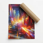 Art Poster — Premium Shipping Presentation | Generated by Modelize