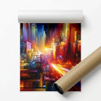Art Poster — Premium Shipping Presentation | Generated by Modelize