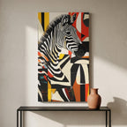 Vertical canvas wall art — Modern Interior Lifestyle | Generated by Modelize